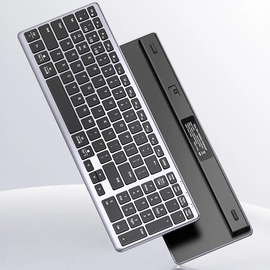 Tastatura Wireless UGREEN KU005, BT / Wi-Fi, Gri