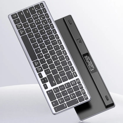 Tastatura Wireless UGREEN KU005, BT / Wi-Fi, Gri
