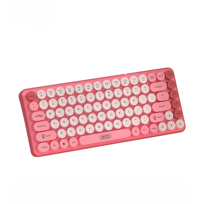Tastatura Wireless XO Design KB-12, BT / Wi-Fi, Roz