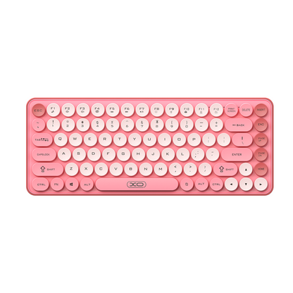 Tastatura Wireless XO Design KB-12, BT / Wi-Fi, Roz