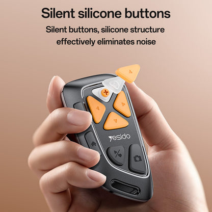 Telecomanda Bluetooth Multimedia Yesido SF25, Neagra