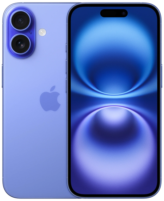 Telefon Mobil Apple iPhone 16, 128GB, Ultramarine India Spec MYECHN/A