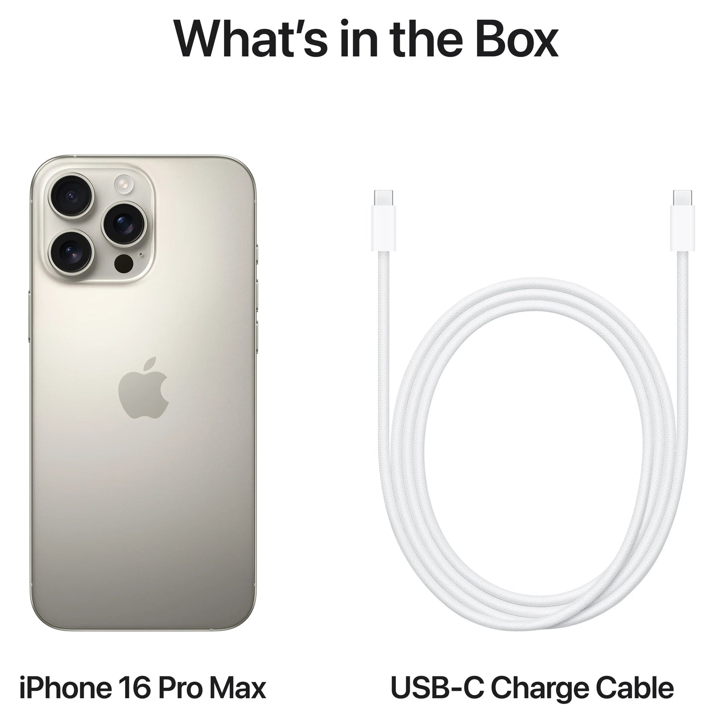 Telefon Mobil Apple iPhone 16 Pro Max, 256GB, Titanium Natural MYWY3ZD/A