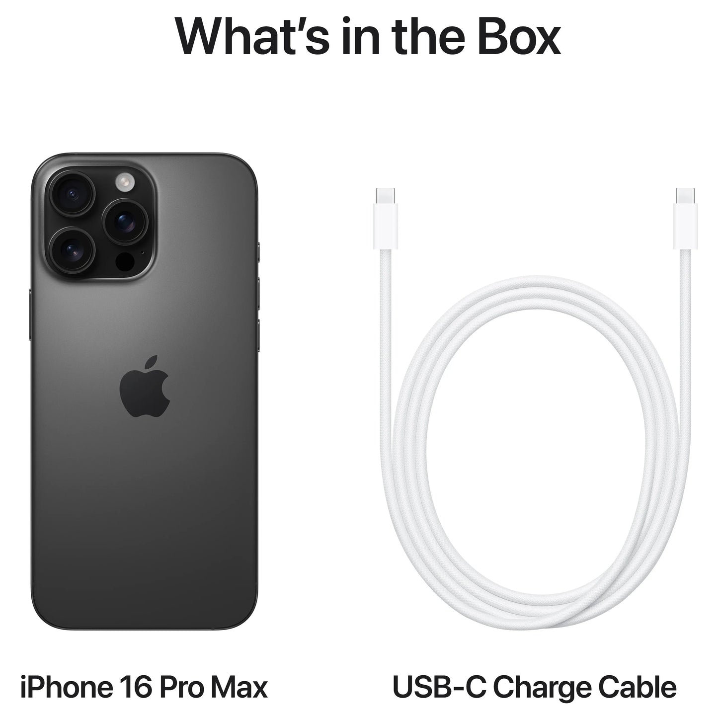 Telefon Mobil Apple iPhone 16 Pro Max, 256GB, Titanium Black MYWV3ZD/A