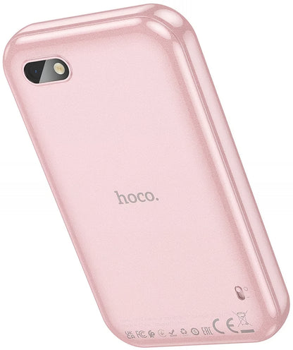 Telefon Mobil HOCO Y102 Kids, 2G, Afisaj 2.8inch, Roz