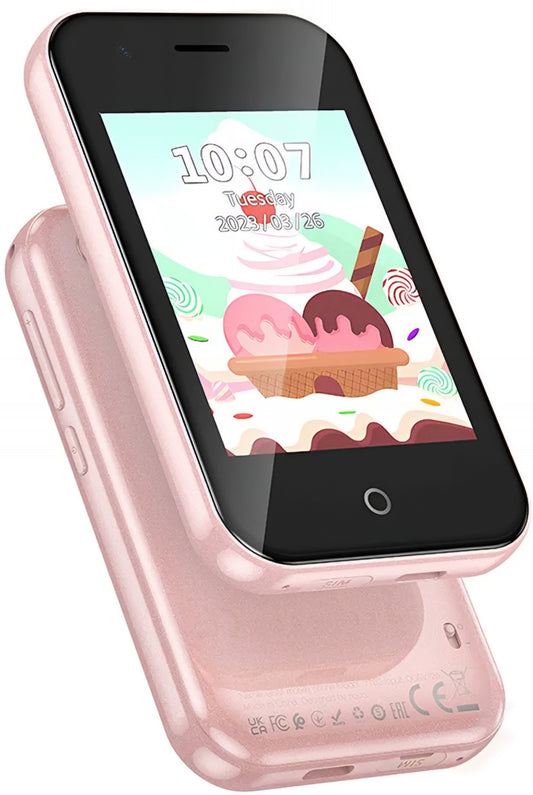 Telefon Mobil HOCO Y102 Kids, 2G, Afisaj 2.8inch, Roz