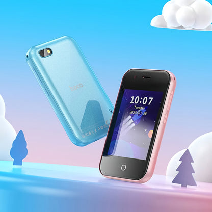 Telefon Mobil HOCO Y102 Kids, 2G, Afisaj 2.8inch, Roz