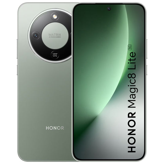 Telefon Mobil Honor Magic8 Lite 5G Dual SIM, 256GB, 8GB, Forest Green 5109BYQU