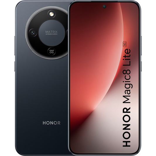 Telefon Mobil Honor Magic8 Lite 5G Dual SIM, 512GB, 8GB, Midnight Black 5109BYRB