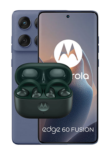 Telefon Mobil Motorola Moto Edge 60 Fusion 5G + Moto Buds Loops, 256GB, 8GB, Slipstream M25YNZ1L