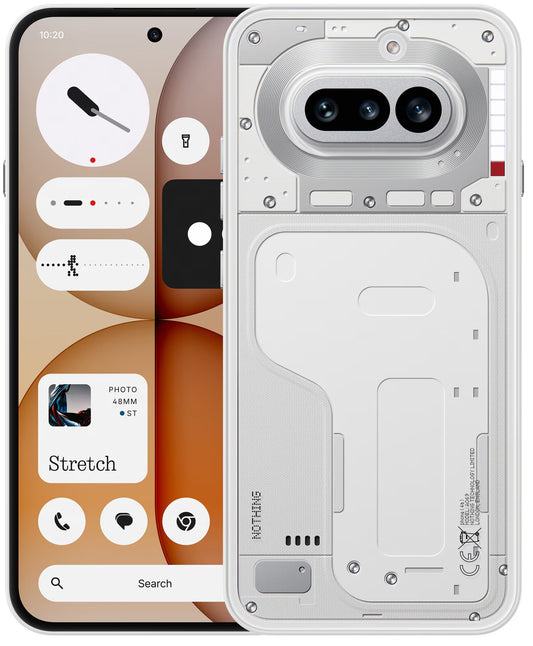 Telefon Mobil Nothing Phone (4a), 256GB, 12GB, White A10400279