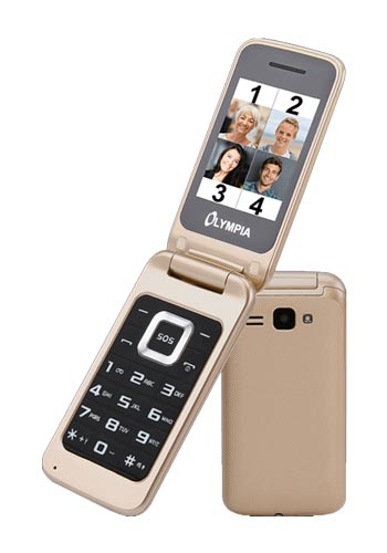 Telefon Mobil Olympia Luna Dual SIM, Gold 2212