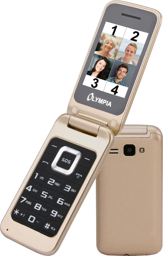 Telefon Mobil Olympia Luna Dual SIM, Gold 2212
