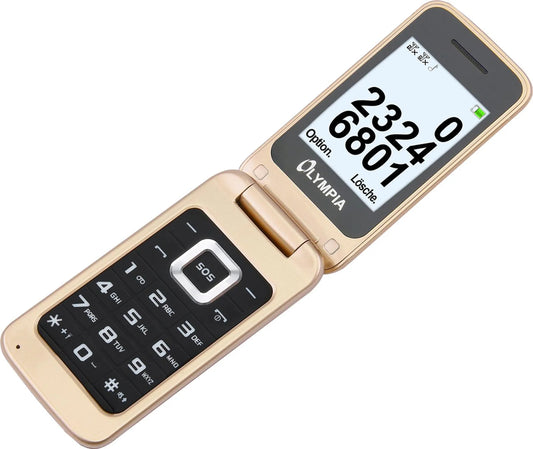 Telefon Mobil Olympia Luna Dual SIM, Gold 2212