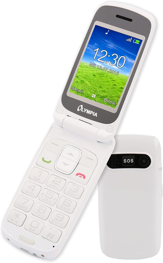 Telefon Mobil Olympia Primus Dual SIM, White 2234