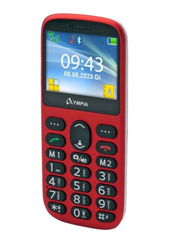 Telefon Mobil Olympia Sun Komfort Dual SIM, Red 2223