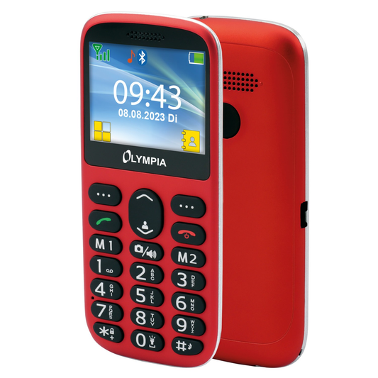 Telefon Mobil Olympia Sun Komfort Dual SIM, Red 2223