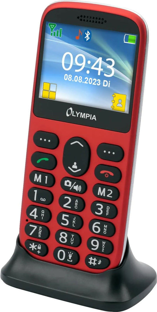 Telefon Mobil Olympia Sun Komfort Dual SIM, Red 2223