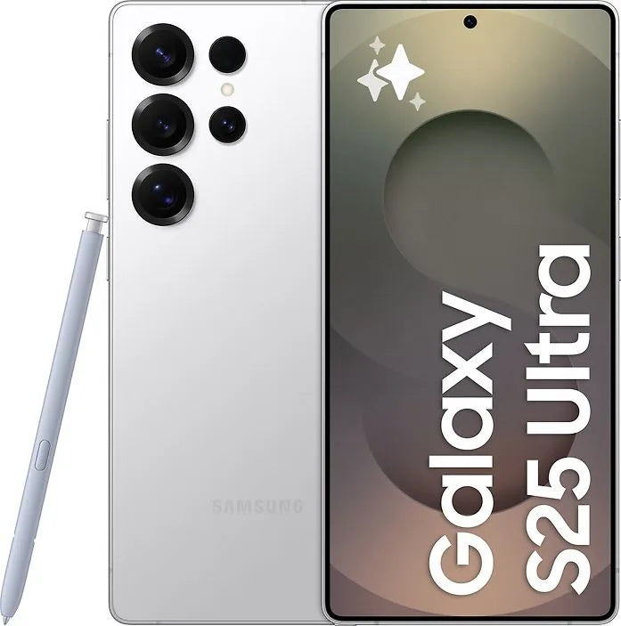Telefon Mobil Samsung Galaxy S25 Ultra, 256GB, 12GB, Titanium Whitesilver DACH SM-S938BZSDEUE