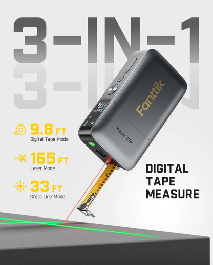 Telemetru Fanttik A10 Apex, 3in1