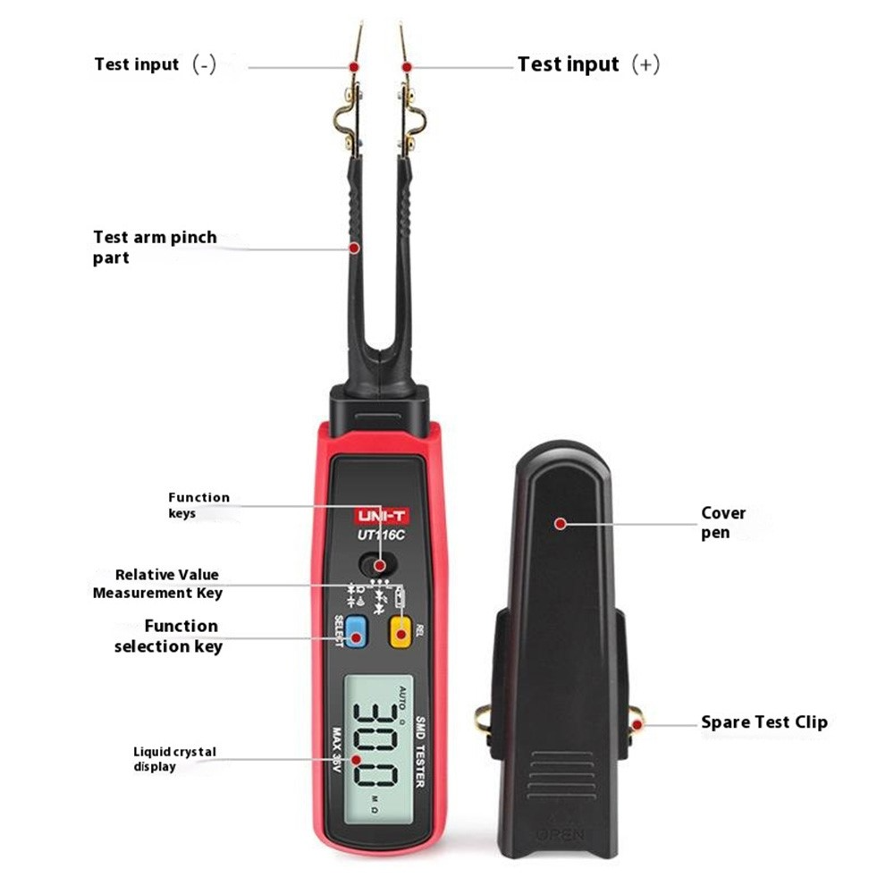 Tester Service Tip Penseta UNI-T UT116C