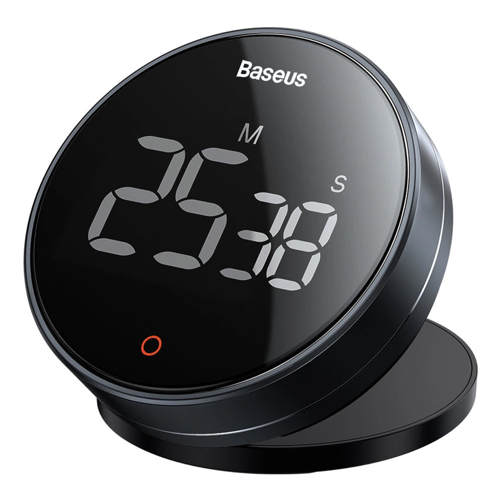 Timer Temporizator Baseus Heyo Rotation Pro, Negru, Resigilat FMDS000013