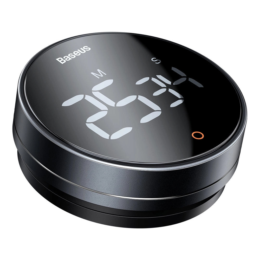 Timer Temporizator Baseus Heyo Rotation Pro, Negru, Resigilat FMDS000013