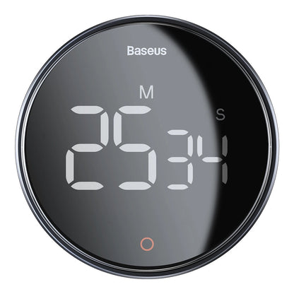 Timer Temporizator Baseus Heyo Rotation Pro, Negru, Resigilat FMDS000013