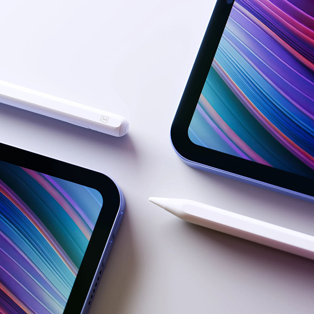 Touch Pen 3MK Wonder pentru Apple iPad, Versiune Activ, Alb