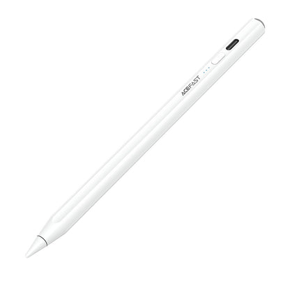 Touch Pen Acefast V2 pentru Apple iPad, Versiune Activ, Alb