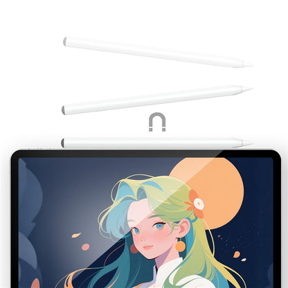 Touch Pen Acefast V2 pentru Apple iPad, Versiune Activ, Alb