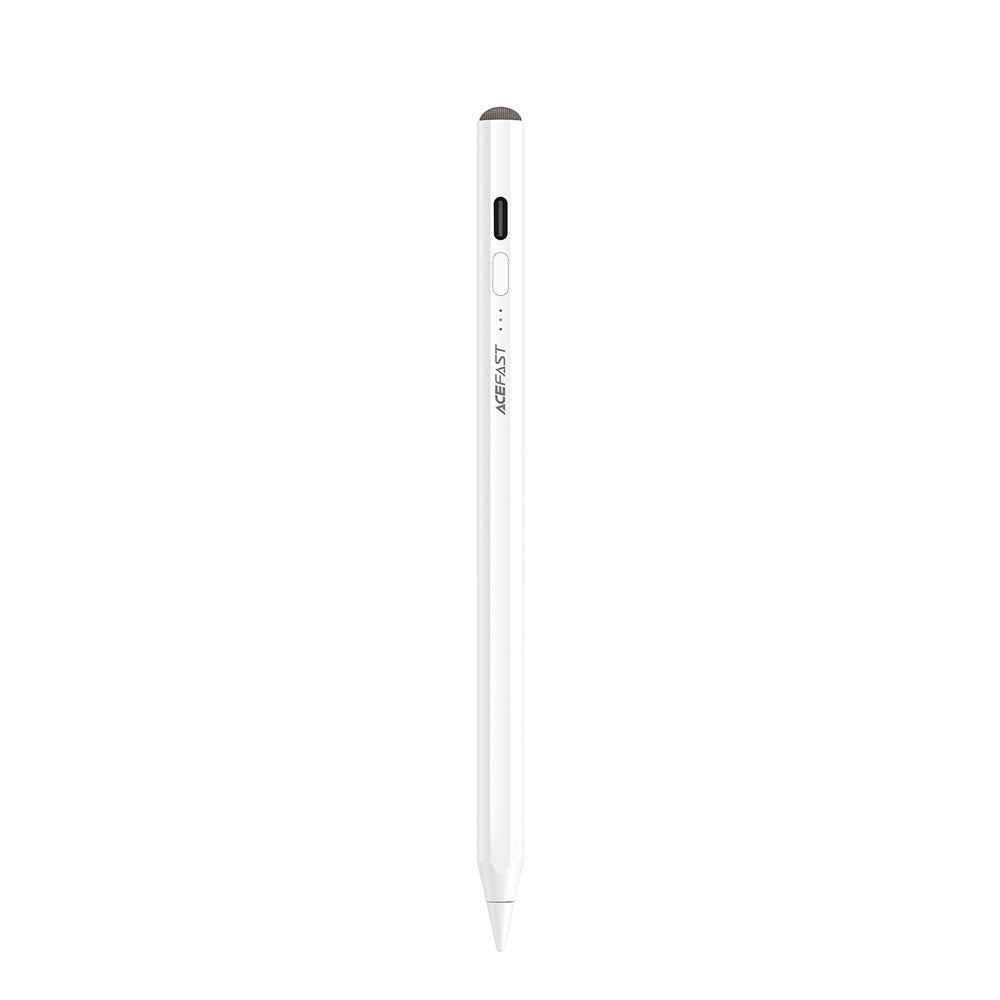 Touch Pen Acefast V2 pentru Apple iPad, Versiune Activ, Alb