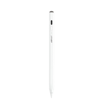 Touch Pen Acefast V2 pentru Apple iPad, Versiune Activ, Alb