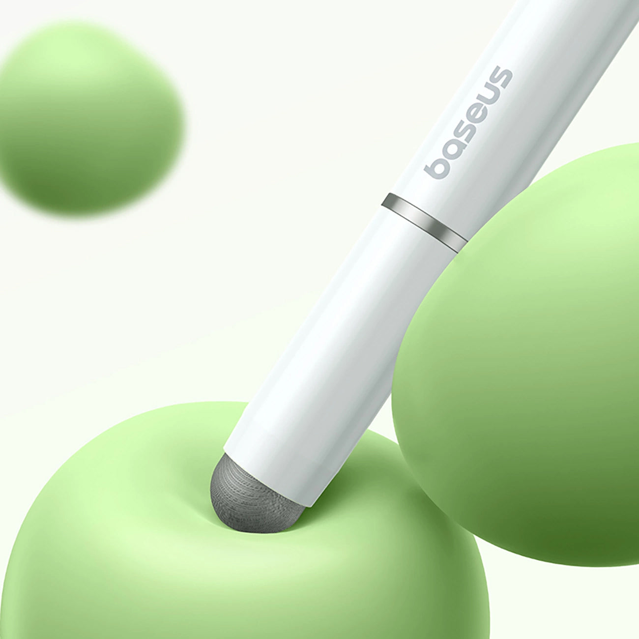 Touch Pen Baseus Smooth Writing 3 Magnetic 3in1 Series, Versiune Pasiv, Alb P80080804213-00