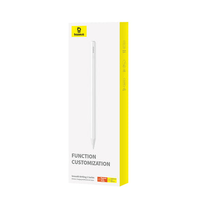 Touch Pen Baseus Smooth Writing 2 Series pentru Apple iPad, Versiune Activ, Alb P80015807213-00