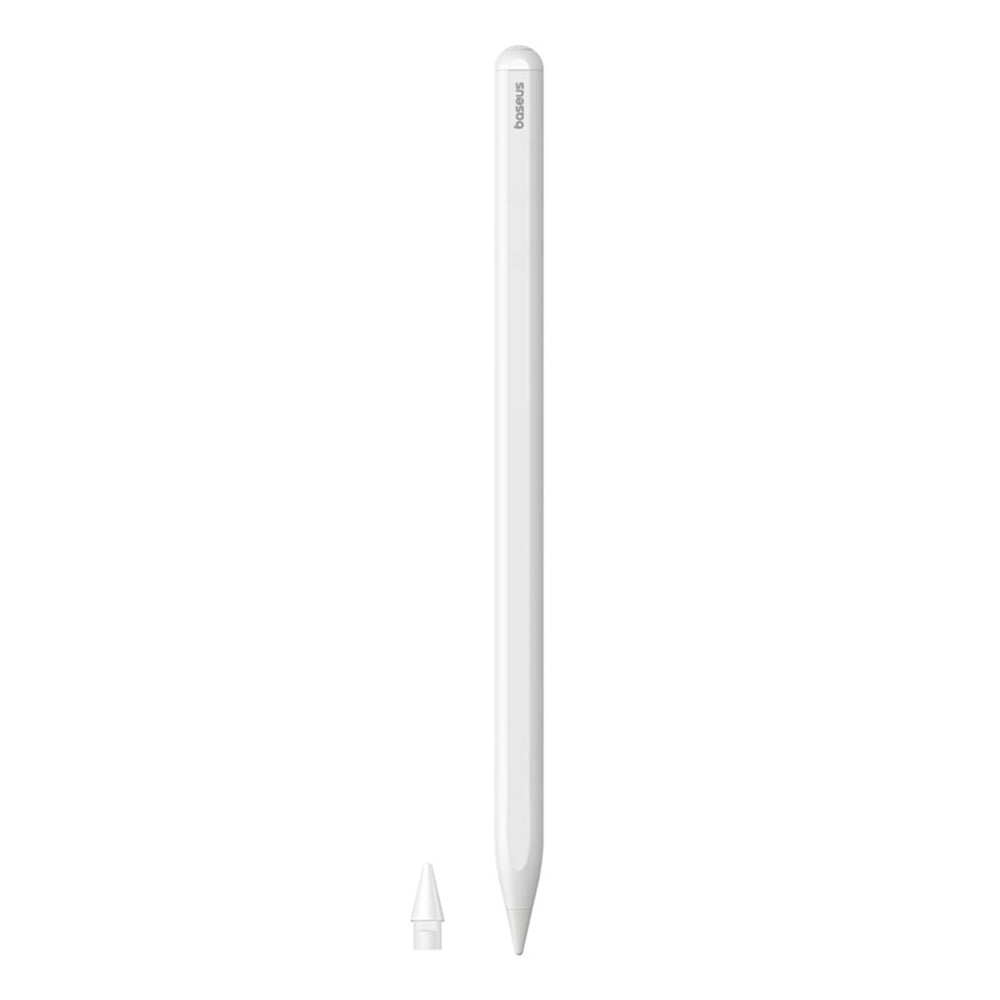 Touch Pen Baseus Smooth Writing 2 Series pentru Apple iPad, Versiune Wireless Activ, Alb P80015803213-00