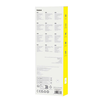 Touch Pen Baseus Smooth Writing pentru Apple iPad, Versiune Wireless & Wired Activ, Alb C40169009123-00