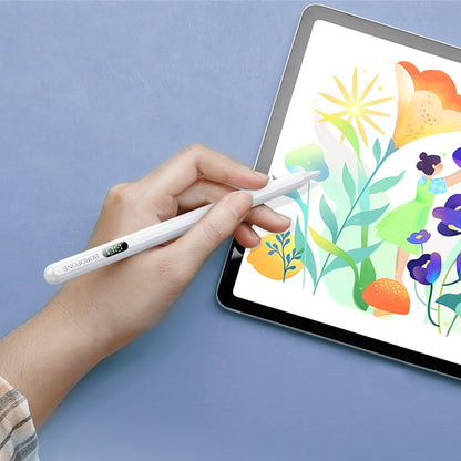 Touch Pen Borofone BG101 pentru Apple iPad Series, Versiune Activ, Alb