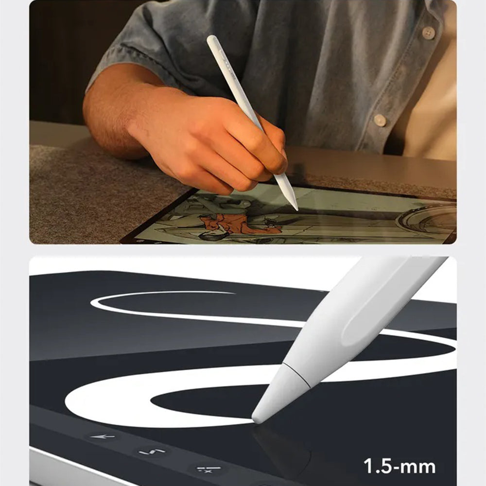 Touch Pen ESR pentru Apple iPad, Versiune Activ, Alb