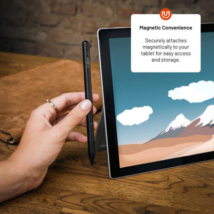 Touch Pen Fixed Graphite Active pentru Device-uri cu suport MPP, Negru