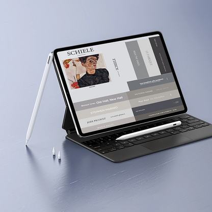 Touch Pen Joyroom JR-X9S Pro pentru Apple iPad, Versiune Activ, Alb