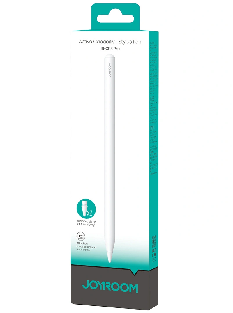 Touch Pen Joyroom JR-X9S Pro pentru Apple iPad, Versiune Activ, Alb