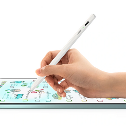 Touch Pen Metapen Air8 Pro pentru Apple iPad, Versiune Activ, Alb ME-APP172