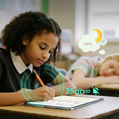 Touch Pen Metapen Air8 Pro X pentru Apple iPad, Versiune Activ, Portocaliu ME-APP172