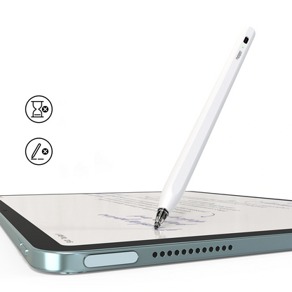 Touch Pen Metapen Air8 Pro pentru Apple iPad, Versiune Activ, Alb ME-APP172