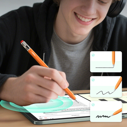 Touch Pen Metapen Air8 Pro X pentru Apple iPad, Versiune Activ, Portocaliu ME-APP172