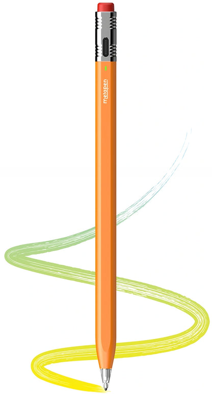 Touch Pen Metapen Air8 Pro X pentru Apple iPad, Versiune Activ, Portocaliu ME-APP172