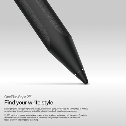 Touch Pen Stylo 2 pentru OnePlus Pad 3 / Pad 2 / Pad, Negru 5511100086