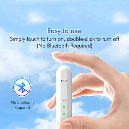 Touch Pen Techsuit AX10-T pentru Apple iPad, Versiune Activ, Alb