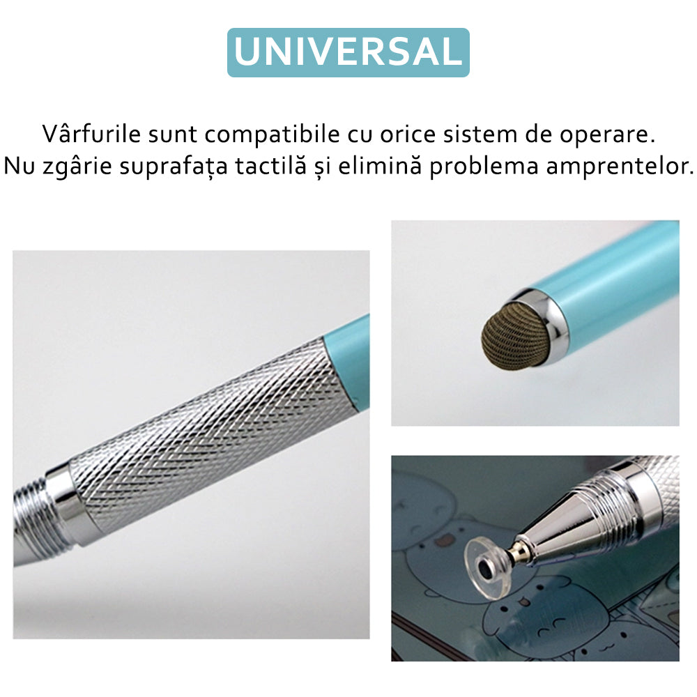 Touch Pen Techsuit JC03, Alb